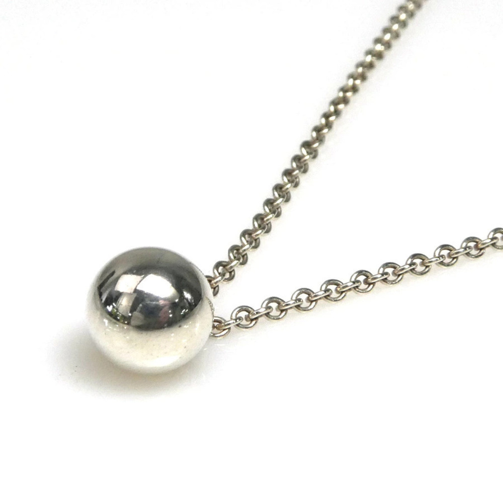 Tiffany Co Ball Necklace Sterling Silver